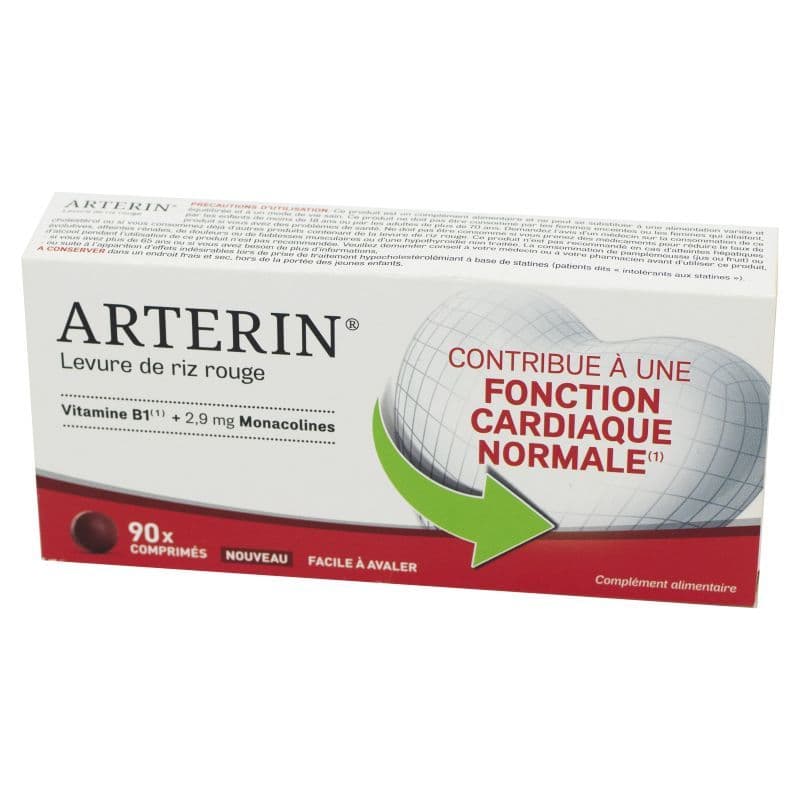 ARTERIN LEVURE RIZ RGE 2,9MG CPR90 — Pharmacie Seguin