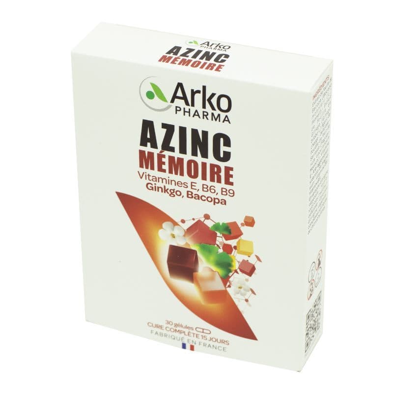 AZINC MEMOIRE GELUL 30 — Grande Pharmacie de Grenelle
