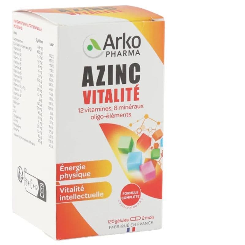 AZINC VITALITE AD GELUL120+30 — Grande Pharmacie de Grenelle