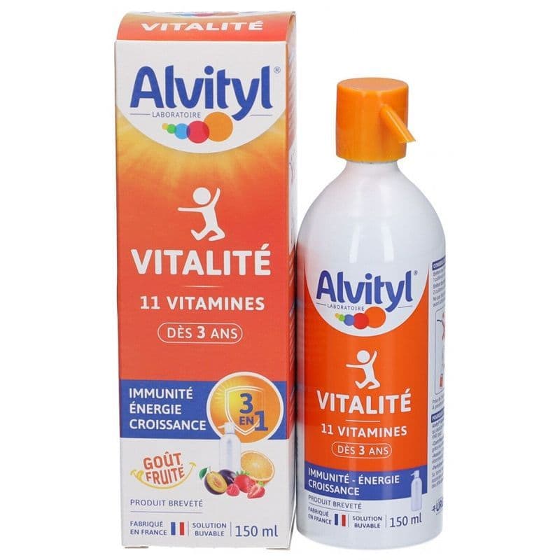ALVITYL VITALITE SIROP MULT 150ML — Grande Pharmacie de Grenelle