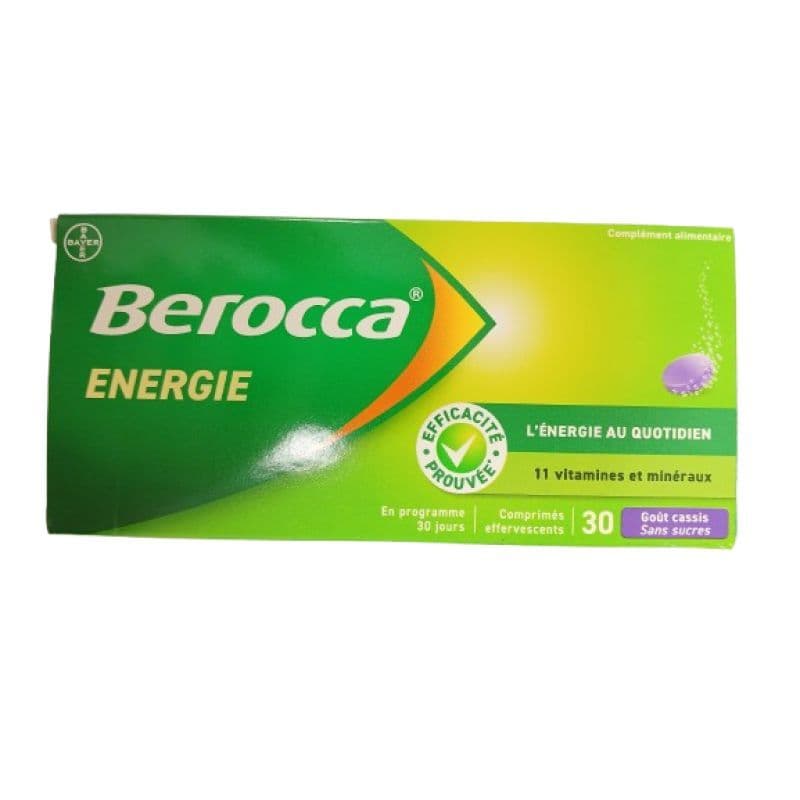 BEROCCA ENERGIE CASSIS CPR EFF 30 — Pharmacie Bourg Achard
