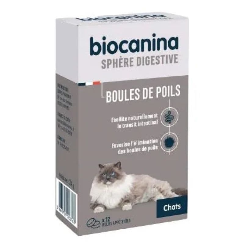 BIOCANINA BOUL POIL CHAT JELLIE 12 — Pharmacie des Cascades