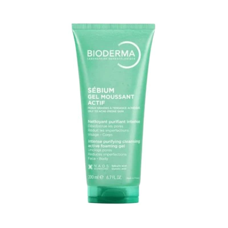 SEBIUM GEL MOUSS ACTIF 200ML — Pharmacie de la Galoppaz