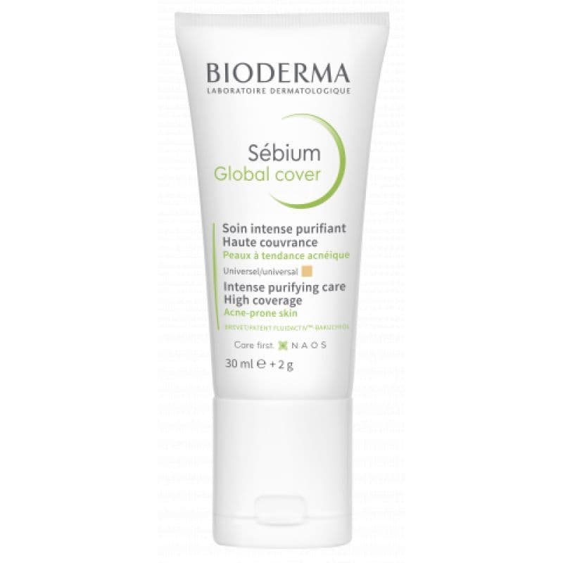 SEBIUM GLOBAL COVER TEINTE 30ML — Pharmacie Apothical Nanterre Université