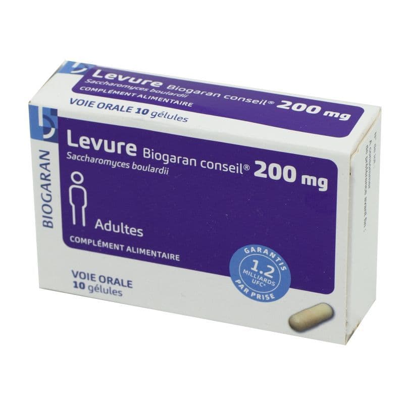 LEVURE BGR 200MG GELUL 10 — Pharmacie Pharmavance Paris 9 Rochechouart