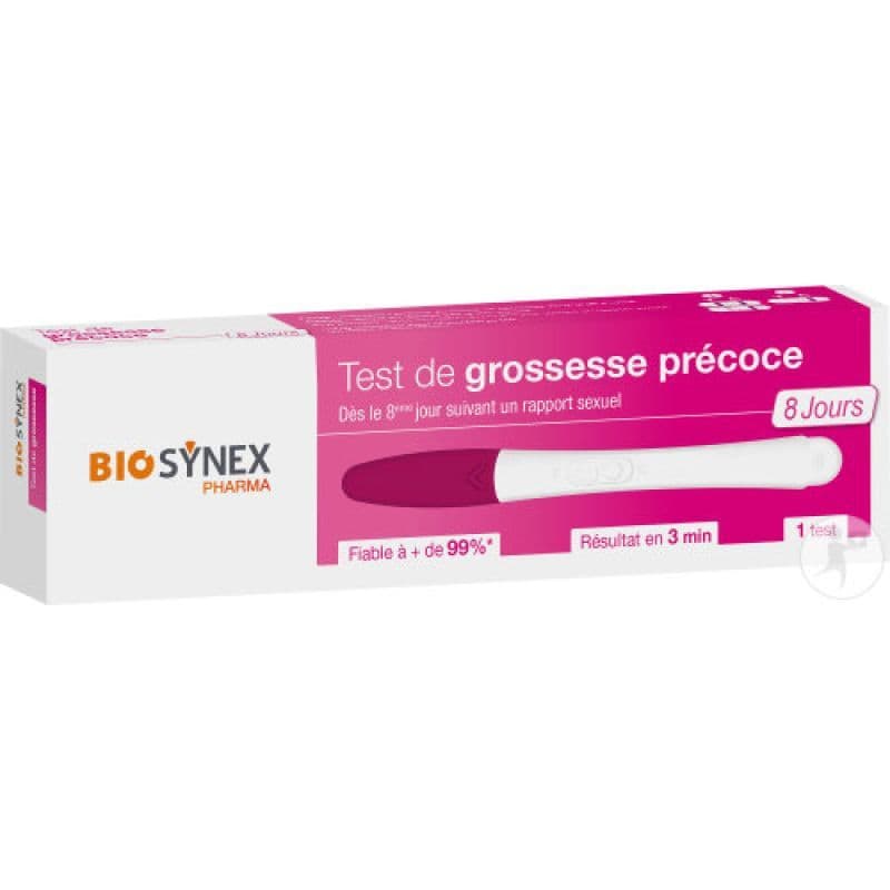 BIOSYNEX TEST GROSSESSE 8 JOURS — Pharmacie Rocade by Nexum