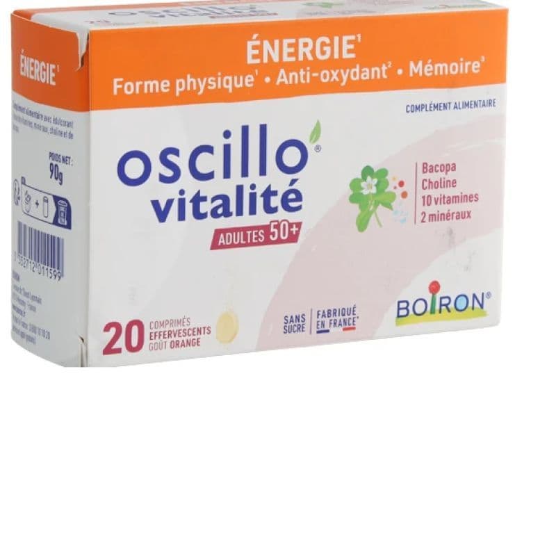 OSCILLO VITALITE 50+ CPR 20 — Pharmacie Bellevue - Les Angles