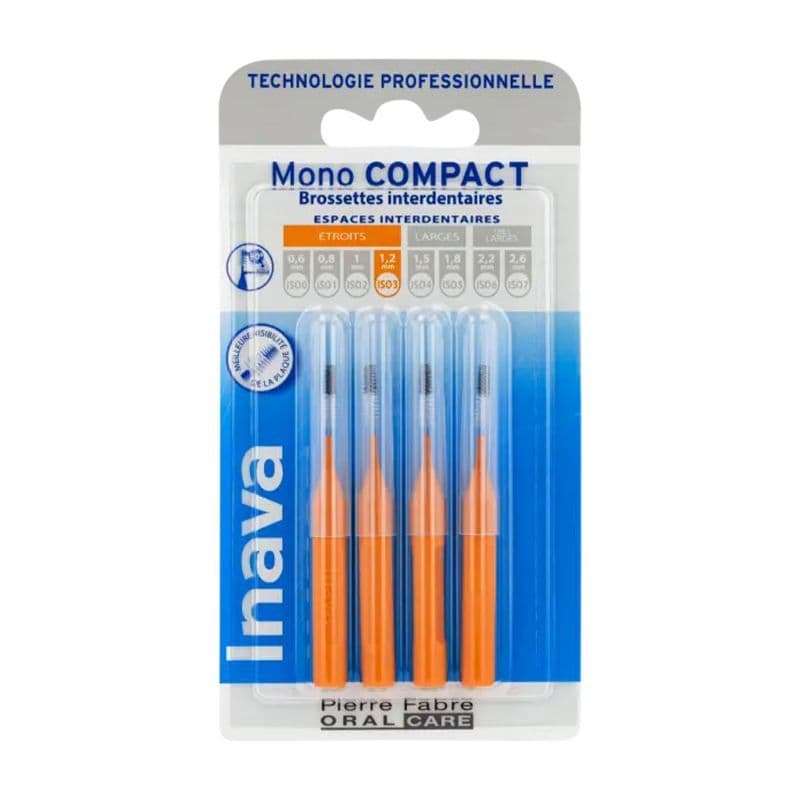 INAVA BROSSETTE MONO COMP ORANGE 4 — Pharmacie des Chalâtres
