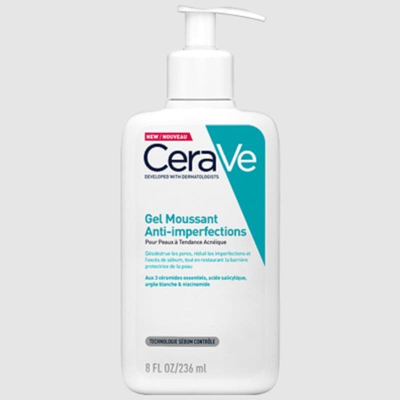 CERAVE GEL MOUSSANT A/IMPERF 236ML — Pharmacie des Cascades