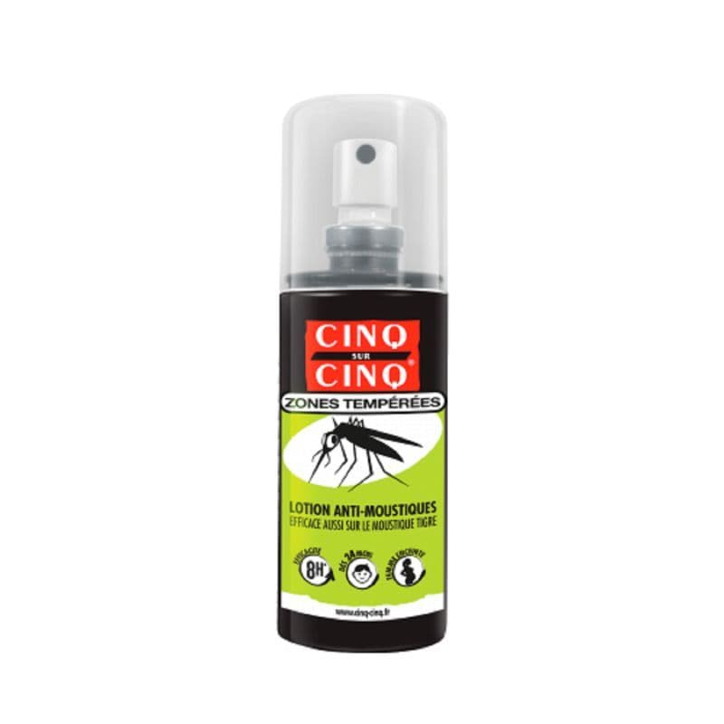 CINQ/CINQ ZONE TEMPERE SPRAY 100ML — Pharmacie Erlon