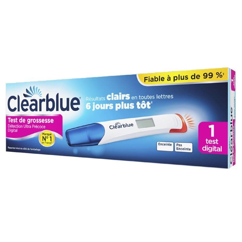 CLEARBLUE TEST GROS ULTRA PRECOCE1 — Pharmacie Pharmagreen Boucicaut