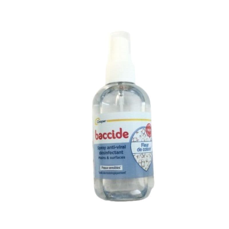 Cooper Baccide Solution Hydroalcoolique Fleur De Coton 100ml