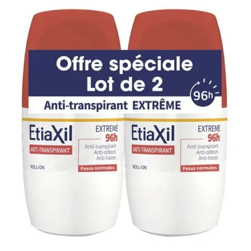 ETIAXIL AT EXTR 96H ROLLON 50MLX2