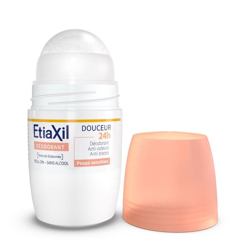 ETIAXIL DEO DOUC 48H ROLL ON 50ML — Pharmacie centrale de la Villette 93 Pharmacie de garde 24h/24