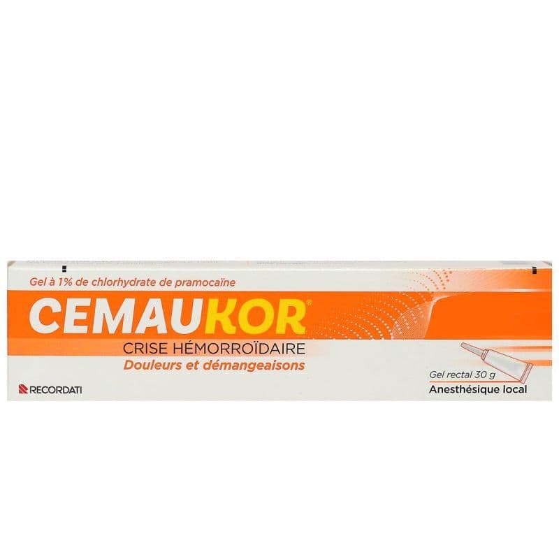 CEMAUKOR 1% GEL TUBE 30G — Pharmacie Bouton - Armentières