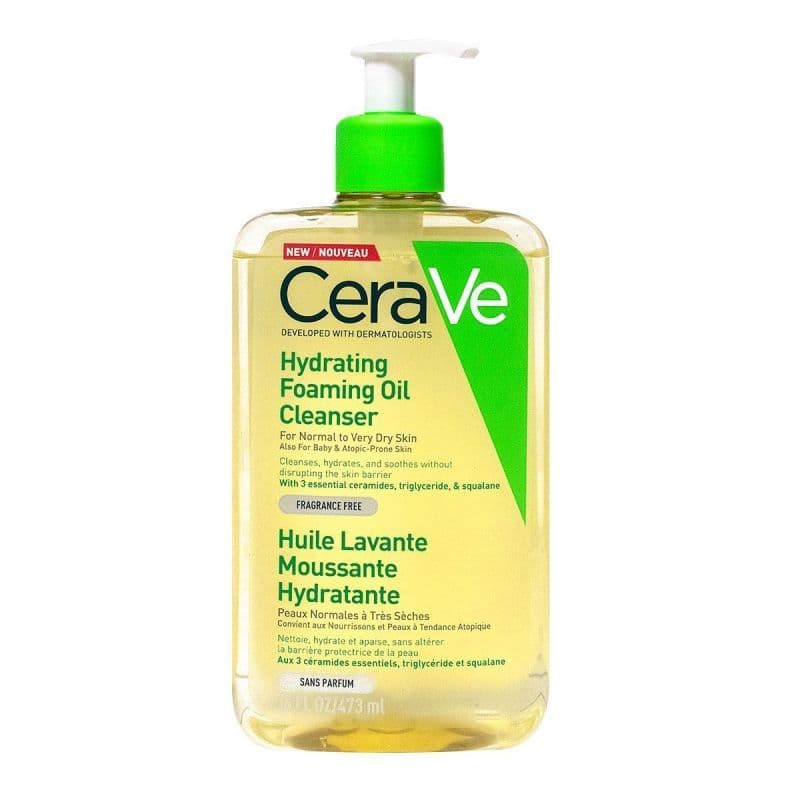 CERAVE HUILE LAVANTE 473ML — Pharmacie Lafayette de Roubaix