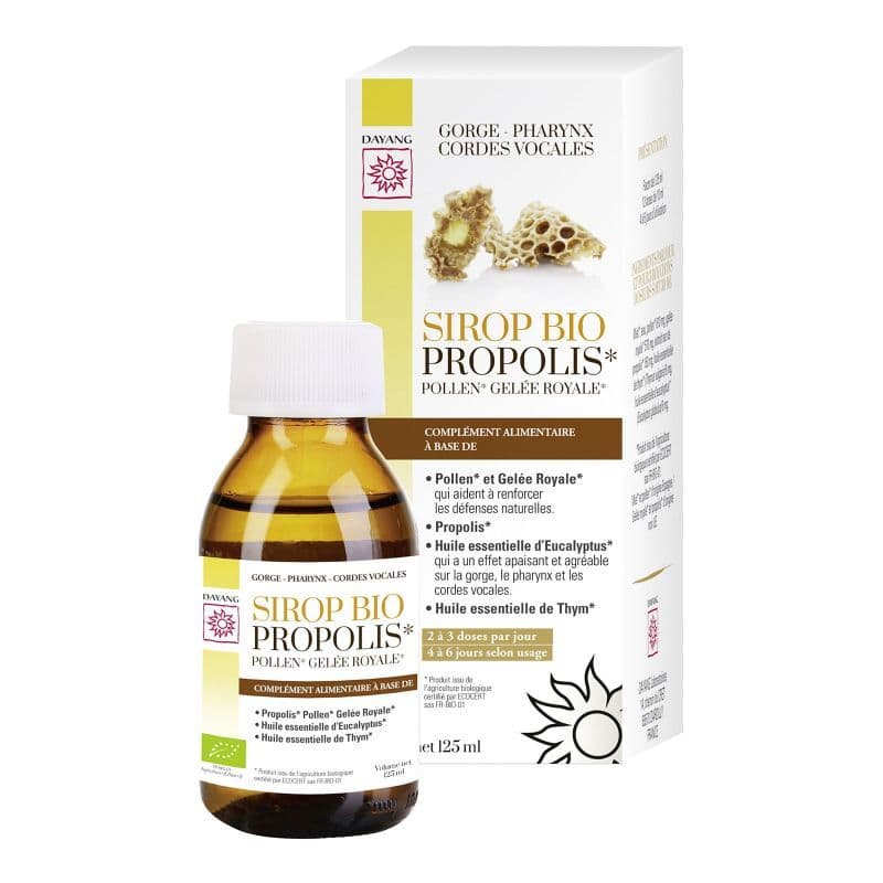 DAYANG PROPOLIS SIROP 125ML — Pharmacie Chapelle International