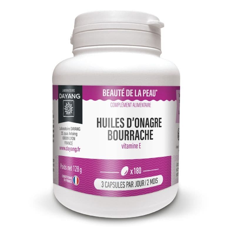 DAYANG ONAGR BOURRACH500MG CAPS180 — Pharmacie des Fleurs 7/7