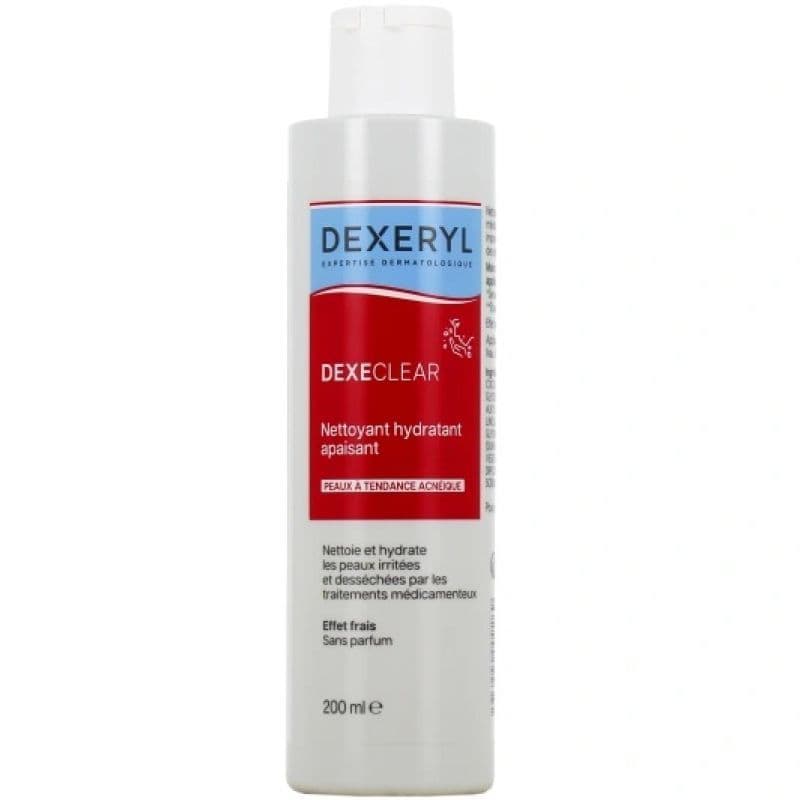DEXERYL DEXECLEAR NETTOYANT HYDRATANT APAISANT 200ML — Pharmacie Lafayette de Roubaix