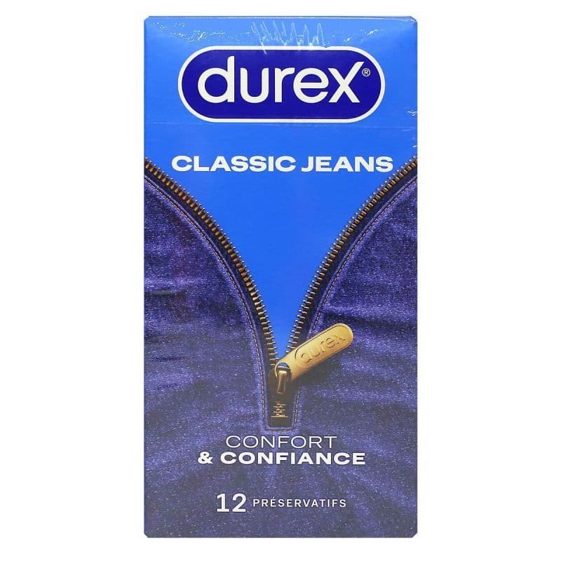 PRESERV DUREX CLASSIC JEANS 12 — Pharmacie Riviera