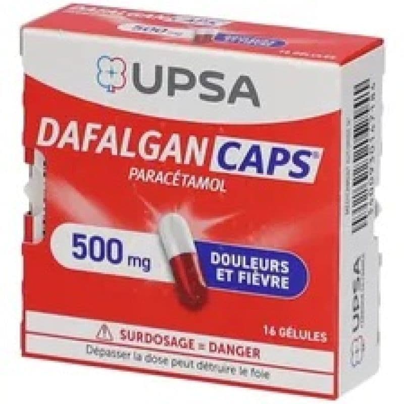 DAFALGANCAPS 500MG GELULE 16 — Pharmacie Rollin Centre