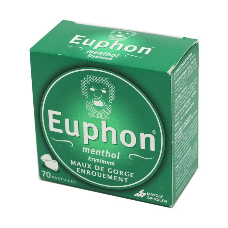 EUPHON MENTHOL PAST 70 — Pharmacie Le pallec