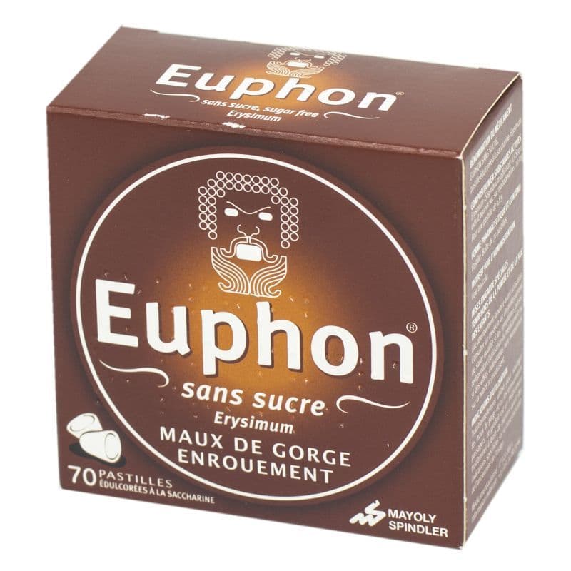 EUPHON PASTILLE S/S 70 — Pharmacie Lafayette de Roubaix