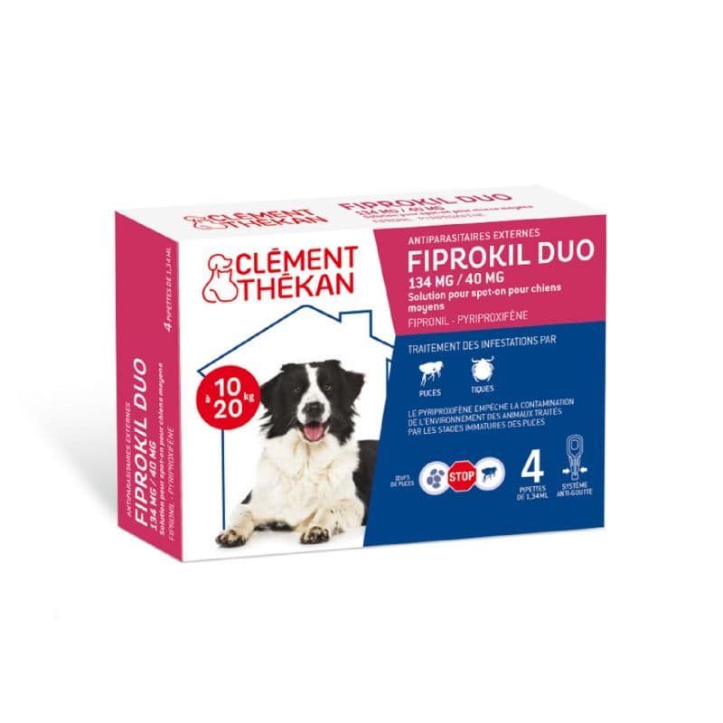 CLEM/THEK FIPROKIL DUO CHIEN 10-20 — Pharmacie Erlon