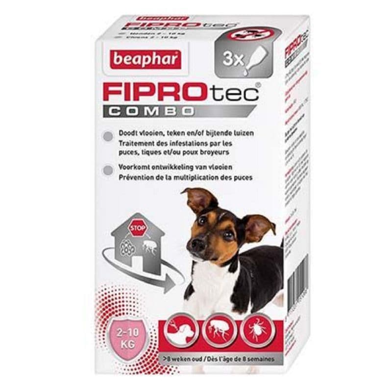 BEAPHAR FIPROTEC COMBO CH 2-10KG 3 — Pharmacie Val de l'Aurence Limoge