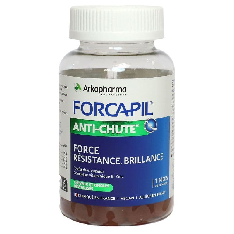 FORCAPIL A/CHUTE GUMMIES 60 — Pharmacie Sainte-honorine / la cité