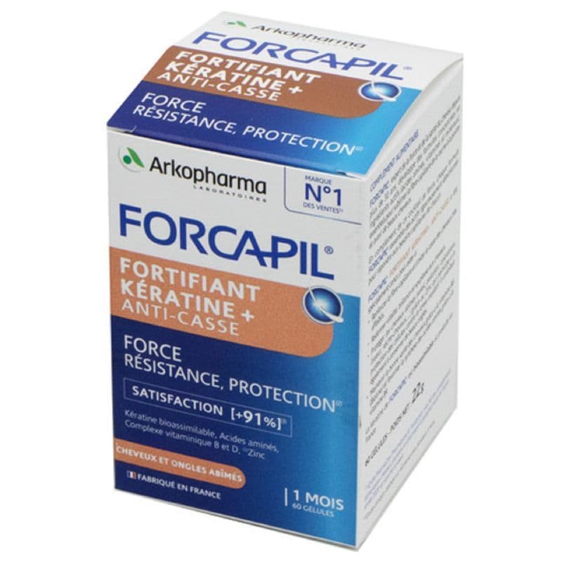 FORCAPIL FORTIFIANT+KERAT GELUL 60 — Pharmacie Bourg Achard