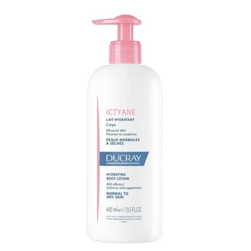 ICTYANE LAIT HYDR CORPS 400ML — Pharmacie de la Gare Montparnasse
