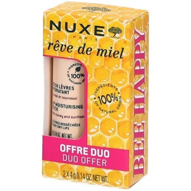 NUXE REVE DE MIEL STICK LEVRE DUO — Pharmacie de Saint-Ouen - Saint-Ouen-de-Thouberville
