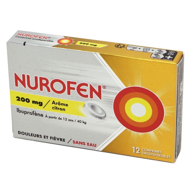 NUROFEN 200MG CPR ORODISP 12 — Pharmacie de la Plaine - Saint-Denis