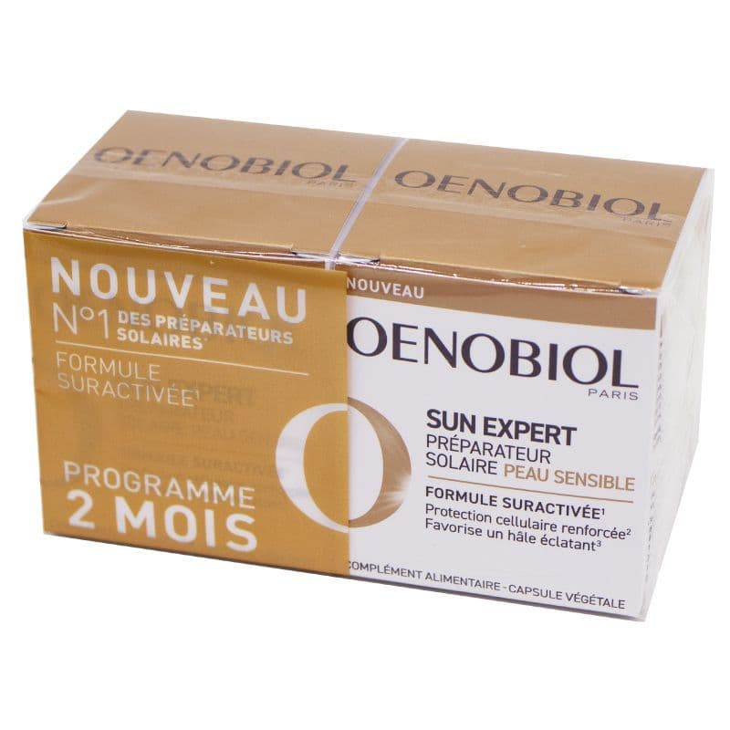 OENOBIOL SUN EXPERT PREP PS 30X2 — Pharmacie Saint-Ferdinand