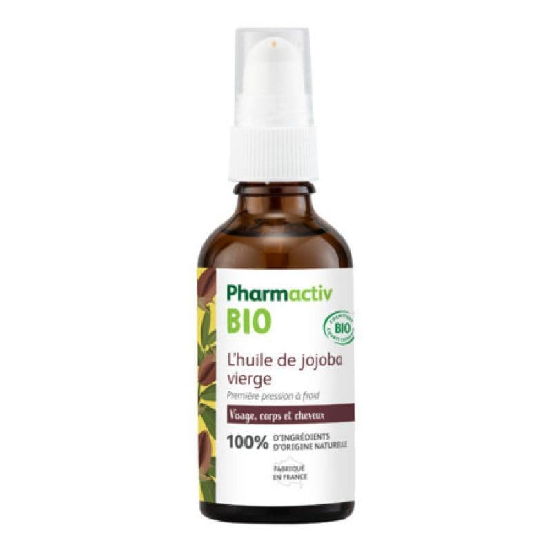 Pharmactiv Huile Vierge Jojoba Bio 50ml — Pharmacie Centrale - Domène