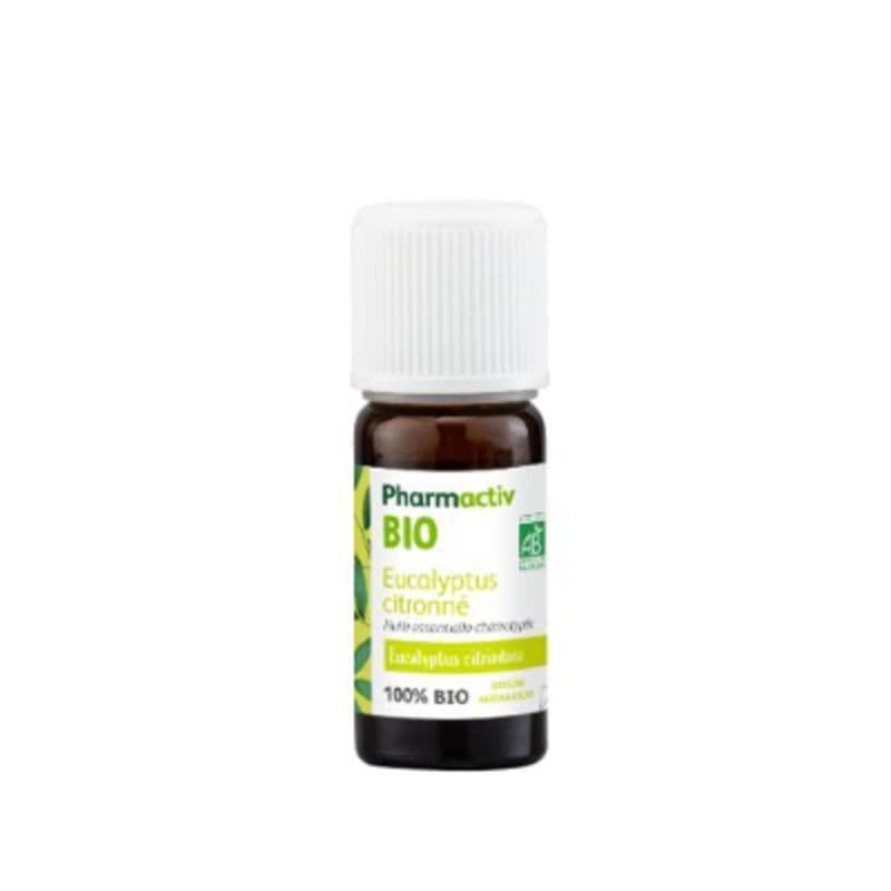 Pharmactiv Huile Essentielle Eucalyptus Citronne Bio 10ml
