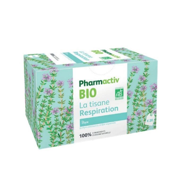 Pharmactiv Tisane Bio Respiratoire Infusette 20
