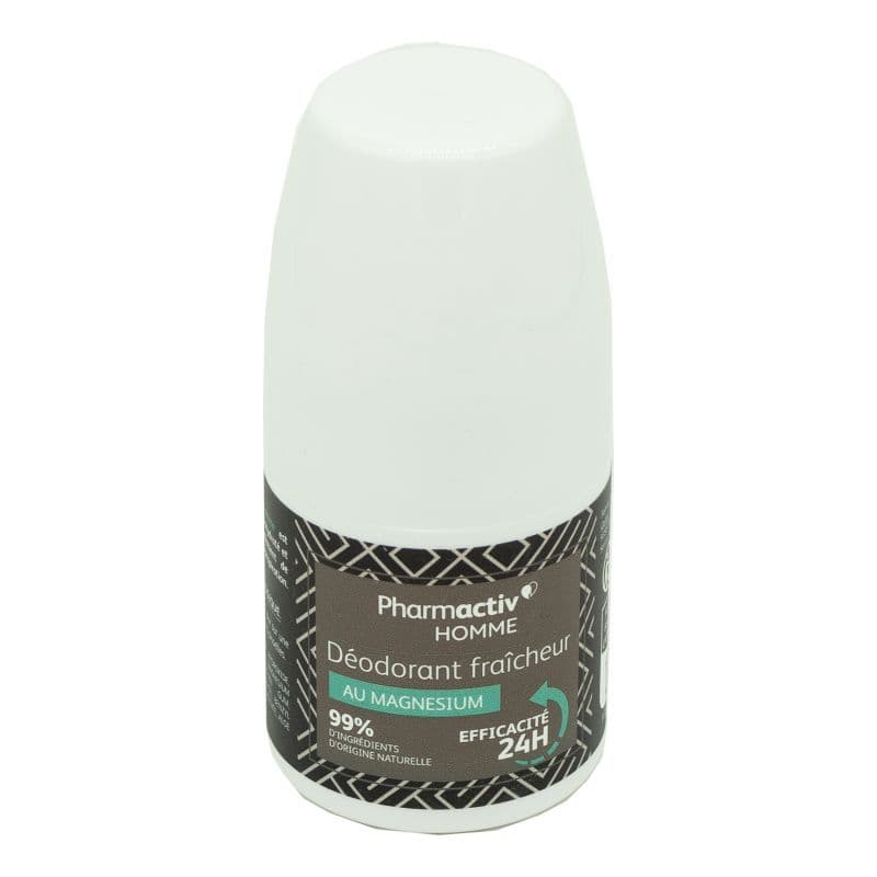 Pharmactiv Homme Deodorant Fraicheur Roll'on Deodorant Fraicheur Au Magnesium 50ml