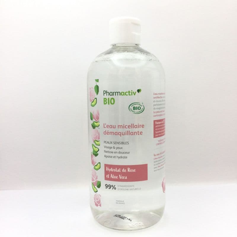 Pharmactiv Eau Micellaire Rose Bio 500ml