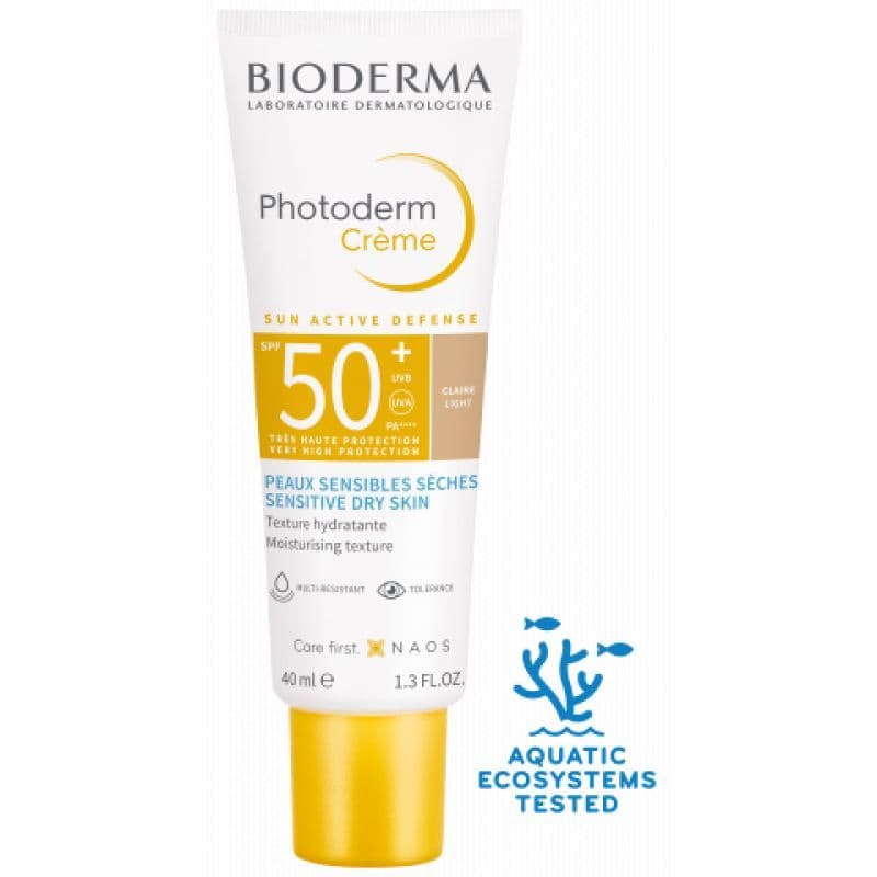 PHOTODERM CR SPF50+ CLAIR 40ML — Pharmacie du Vieux Montreuil