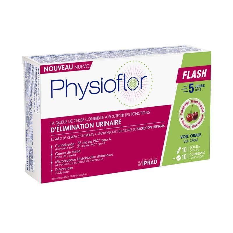 PHYSIOFLOR FLASH CPR10+GELUL10 — Pharmacie Bourg Achard