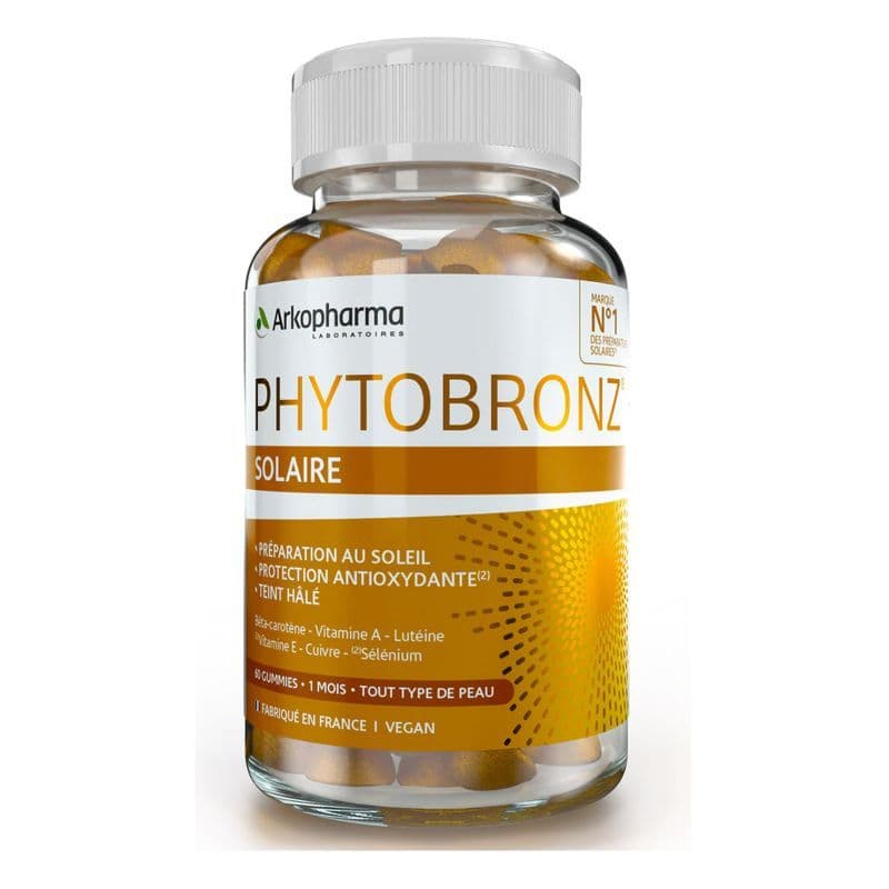 PHYTOBRONZ PREP SOLAIRE GUMMIES 60 — Pharmacie de Venoix