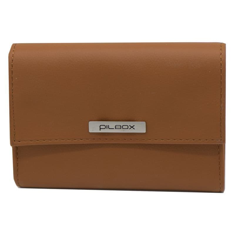 Pilbox Liberty Distributeur Hebdomadaire Fauve Petrole