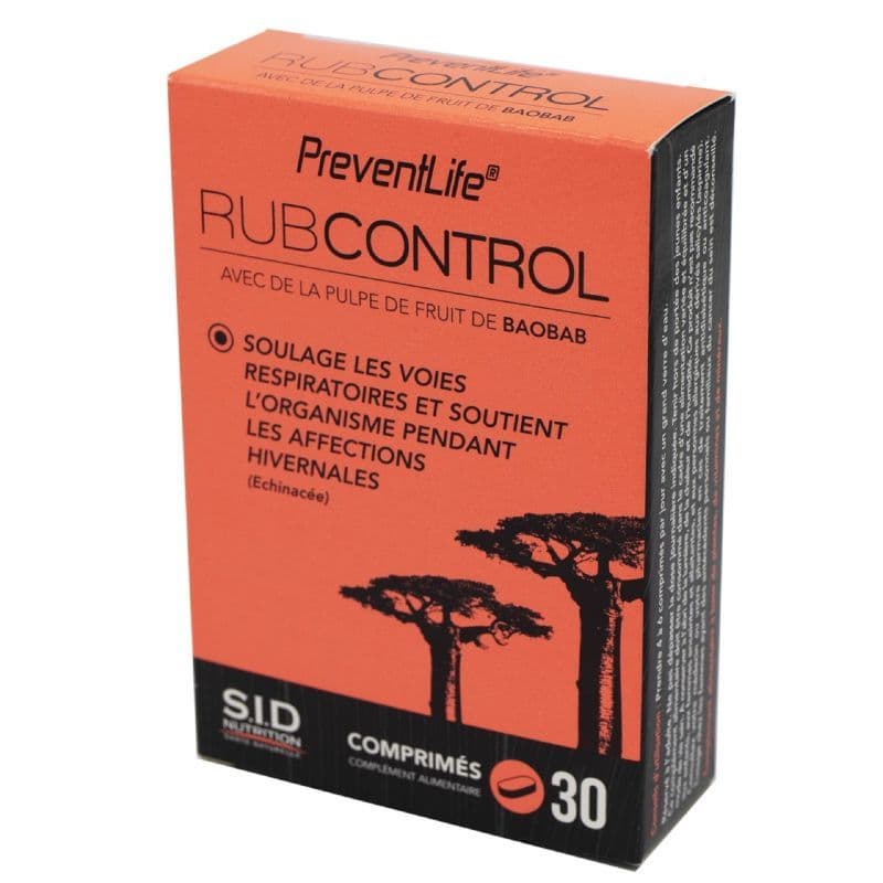 Sid Nutrition Preventlife Rubcontrol Comprime 30