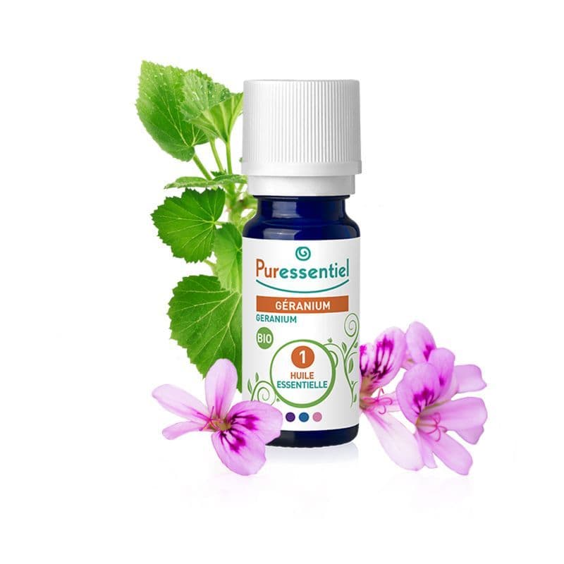 PURESSENTIEL HE BIO GERANIU 5ML — Pharmacie Pharmavance Paris 10