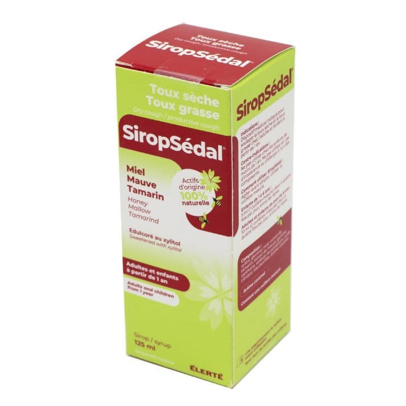 SIROPSEDAL SOL BUV XYLITOL 125ML — Pharmacie centrale de la Villette 93 Pharmacie de garde 24h/24