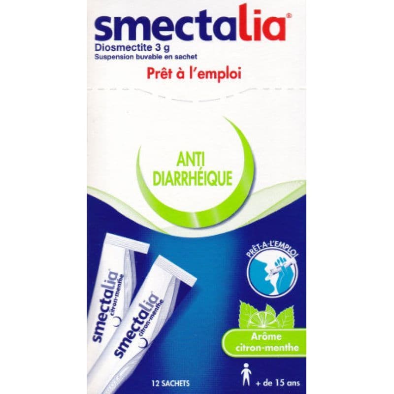 SMECTALIA 3G CITRON-MENTHE SACH 12 — Pharmacie des Cascades