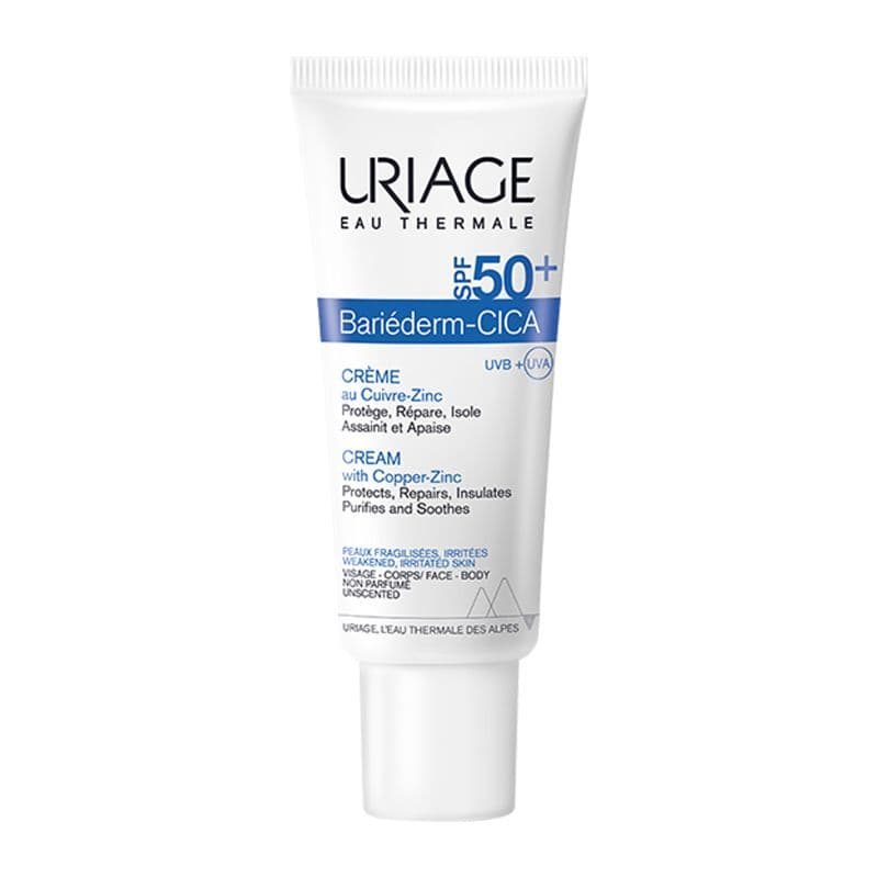 URIAGE BARIEDERM CICA SPF50+ 40ML — Pharmacie des Cascades