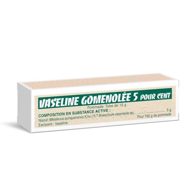 VASELINE GOMENOLEE 5% TUB 15G — Pharmacie Comedie